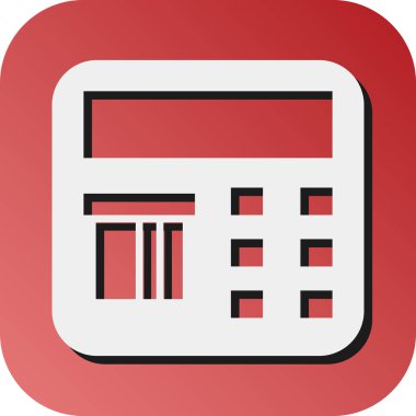 Kişisel ve Ticari Kullanım için Atm Vektörü Glyph Gradyan Arkaplan Simgesi