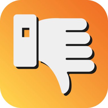 Kişisel ve Ticari Kullanım için Vektör Kabartma Gradyan Arkaplan Simgesi