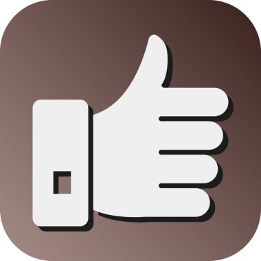 Kişisel ve ticari kullanım için Vektör Kabartma Gradyan Arkaplan Simgesi gibi