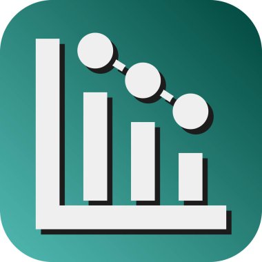 Kişisel ve Ticari Kullanım için Grafik Vektörü Gradyan Arkaplan Simgesi