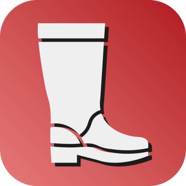 Kişisel ve Ticari Kullanım İçin Bot Vektörü Glyph Gradyan Arkaplan Simgesi