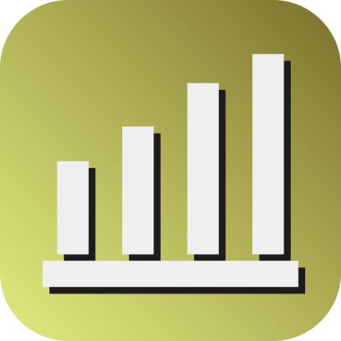 Kişisel ve Ticari Kullanım için Sinyal Vektörü Glyph Gradyan Arkaplan Simgesi