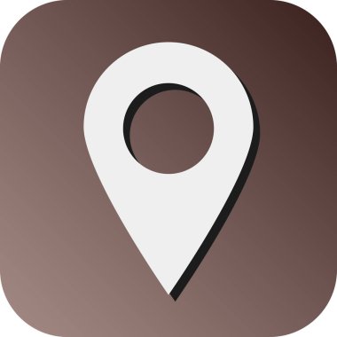 Kişisel ve ticari kullanım için İşaretleyici Vektörü Glyph Gradyan Arkaplan Simgesi