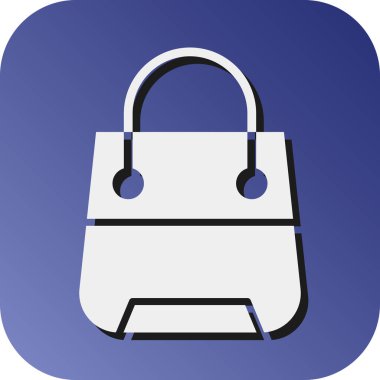 Kişisel ve ticari kullanım için Kağıt Torba Vektör Gradyan Arkaplan Simgesi