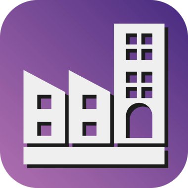 Kişisel ve ticari kullanım için Cafe Vektörü Glyph Gradyan Arkaplan Simgesi