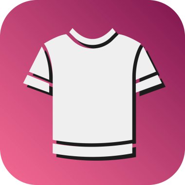 Kişisel ve Ticari Kullanım İçin Personel Boynu Vektörü Glyph Gradyan Arkaplan Simgesi