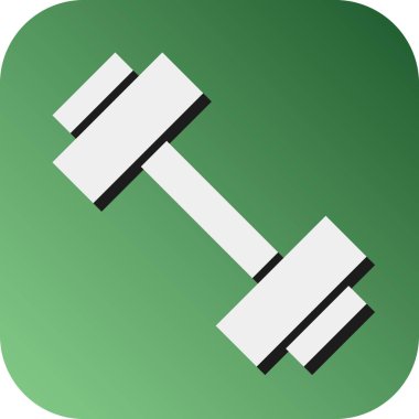 Kişisel ve Ticari Kullanım İçin Çalışma Vektörü Glyph Gradyan Arkaplan Simgesi