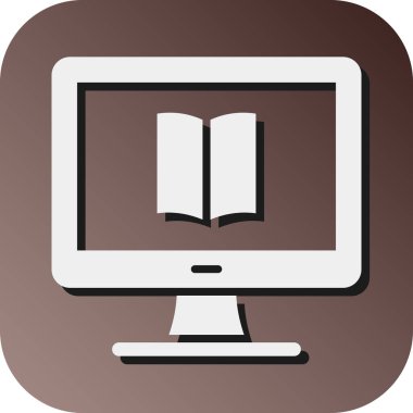 Kişisel ve Ticari Kullanım İçin Ewing Vektörü Glyph Gradyan Arkaplan Simgesi