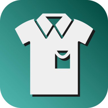 Kişisel ve Ticari Kullanım İçin Üniforma Vektörü Glyph Gradyan Arkaplan Simgesi