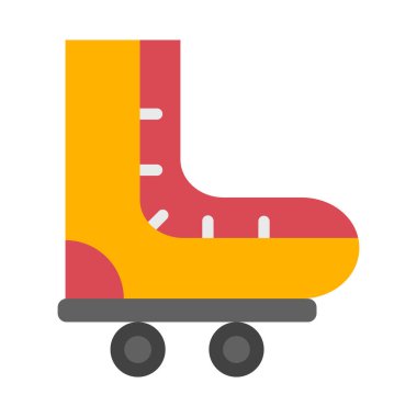 Kişisel ve Ticari Kullanım İçin Patenler Vektör Düz Simgesi