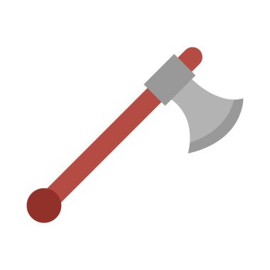Kişisel ve Ticari Kullanım için Axe Vektör Düz Simgesi
