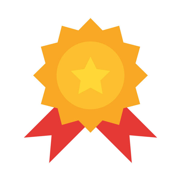 Medal Vector Flat Icon For Personal And Commercial Use
