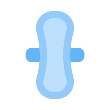 Kişisel ve ticari kullanım için Hijyenik Havlu Vektörü Düz Simgesi