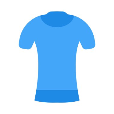 Kişisel ve ticari kullanım için futbol Jersey Vector Düz Simgesi