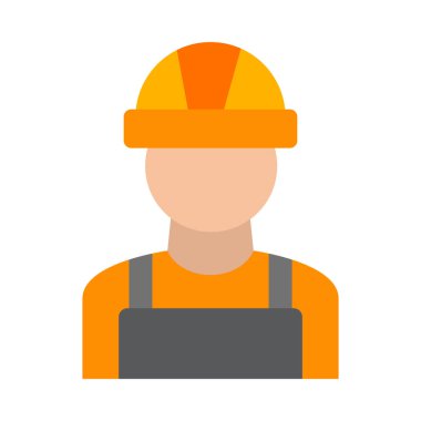 Kişisel ve Ticari Kullanım İçin Erkek Vektör Düz Simgesi