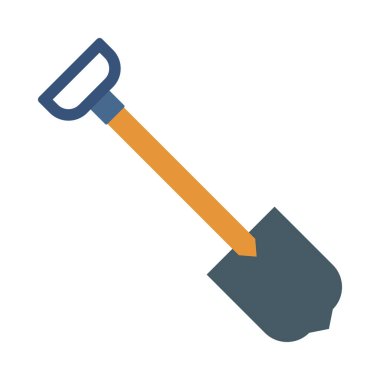 Kişisel ve Ticari Kullanım İçin Kürek Vektörü Düz Simgesi