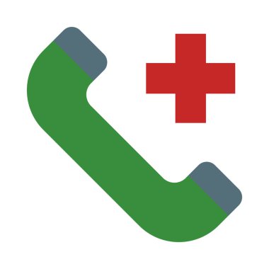 Kişisel ve ticari kullanım için Yardım Hattı Vektör Düz Simgesi