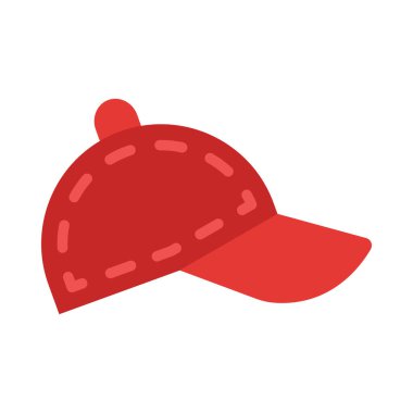 Kişisel ve Ticari Kullanım İçin Cap Vektör Düz Simgesi