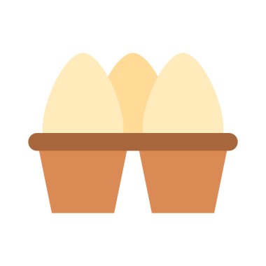 Egg Carton Vector Flat Icon For Personal And Commercial Use