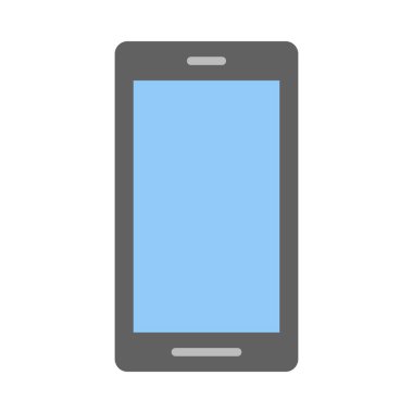 Kişisel ve Ticari Kullanım İçin Telefon Vektörü Düz Simgesi