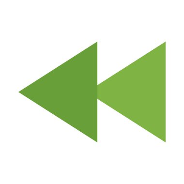 Backward Vector Flat Icon For Personal And Commercial Use