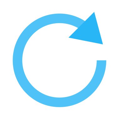 Kişisel ve Ticari Kullanım için Vektör Düz Simgesini Yeniden Yükle