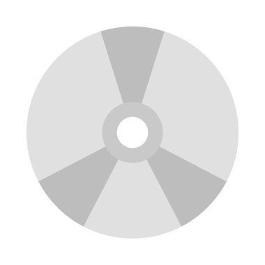 Kişisel ve Ticari Kullanım için Sıkıştırılmış Disk Vektörü Düz Simgesi