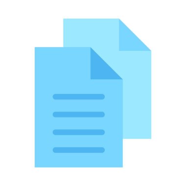 Kişisel ve Ticari Kullanım İçin Dosya Vektörü Düz Simgesi