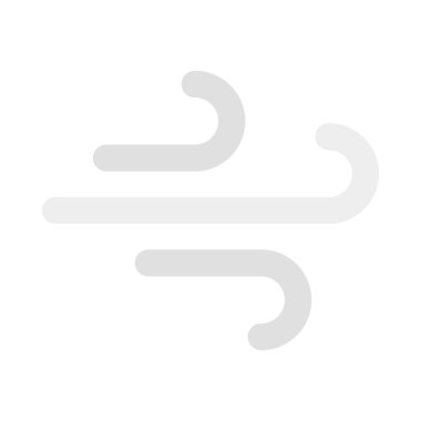 Rüzgar Vektörü Düz Simge Tasarımı