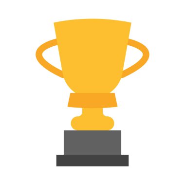 Ödül Vektörü Düz Simge Tasarımı