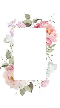 dikey video şakayık çiçekleri selamlama ya da online düğün davetiyeleri için kullanışlıdır 