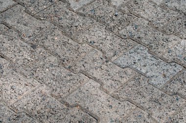 Bir sürü kopya alanı olan ilginç bir çimento deseni.