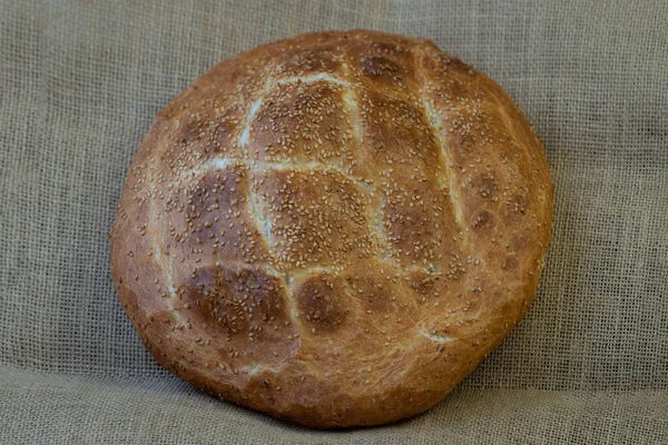 Ramadan Pita Pita Chléb Pečený Během Ramadánu — Stock fotografie