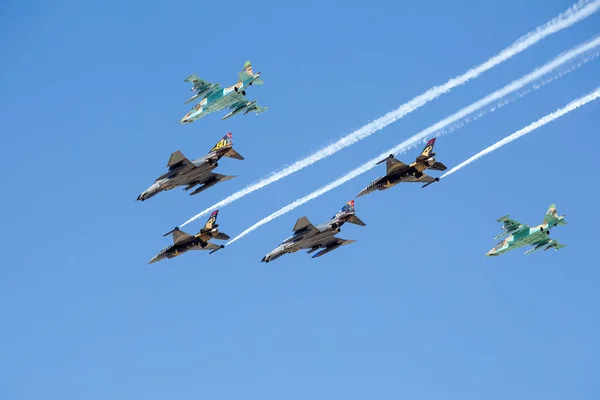 Konya Türkei 2021 Ein Team Fliegt Während Der Übung Anatolian — Stockfoto
