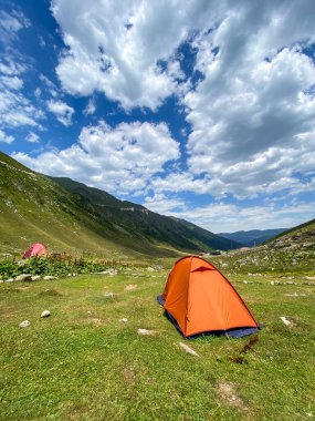 Karadeniz Kavrun Platosu 'nda çadır.