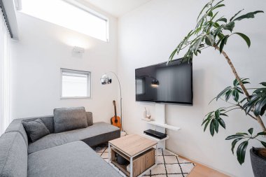 Modern tarz tasarım oturma odası