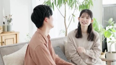 oturma odasında söz Çift