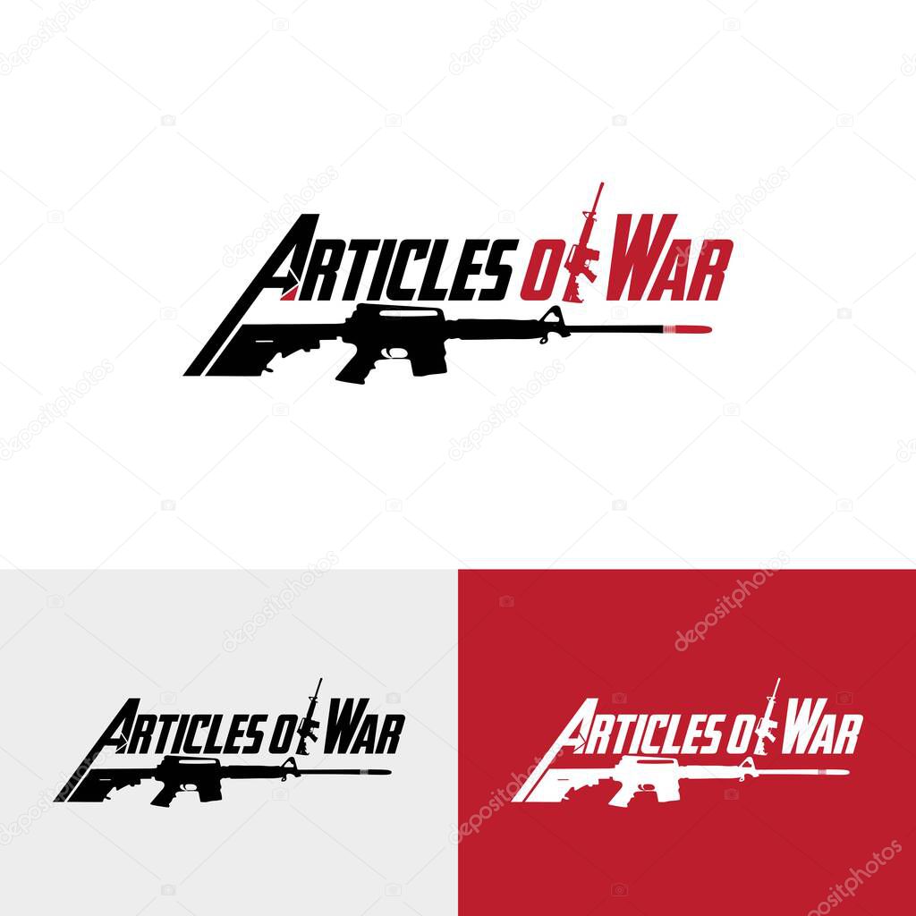 Articles Of War Logo Design