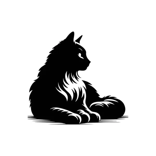 Cat Noir Gölgeli Kedi Siluetleri