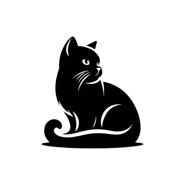 Gölge ve Zarif Kedi Siluetleri 'nde Grace