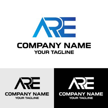 Soyut APE harfi geometrik tipografi vektör logo tasarım şablonu. İlk ARE harfi geometrik tipografi modern soyut vektör logo tasarımı.