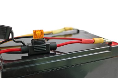 Geçerli Mini Fünyeyi Fünye Tutucu ile Doğrudan Yönlendir Bir Bataryayı Koru