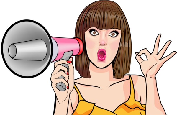 Красивая женщина короткие волосы интересно шокирован, удивлен счастливый поп-арт комикс стиль