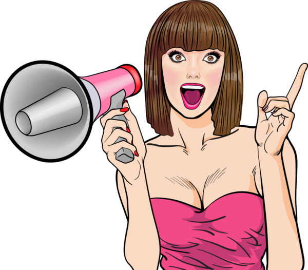 Красивая женщина короткие волосы интересно шокирован, удивлен счастливый поп-арт комикс стиль