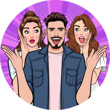 Gizli pop sanat çizgi filminin dedikodusunu duyan kişi şok oldu.