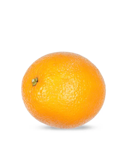 Mogen Apelsin Frukt Vit Bakgrund — Stockfoto