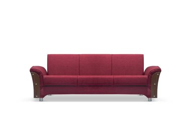 modern kanepe beyaz arka planda izole edilmiş