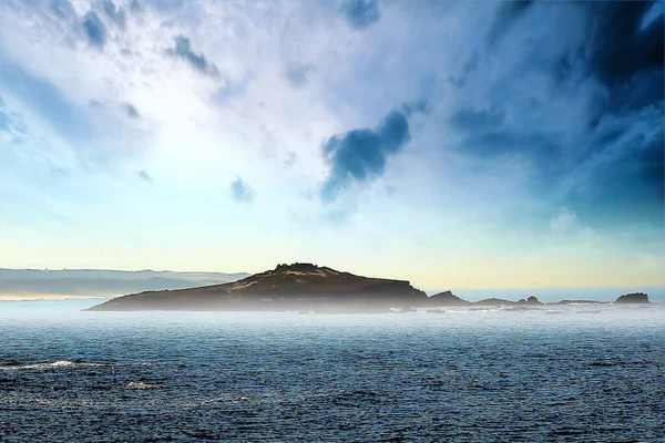Atlantik Kıyısında Deniz Manzaralı Bir Ada — Stok fotoğraf