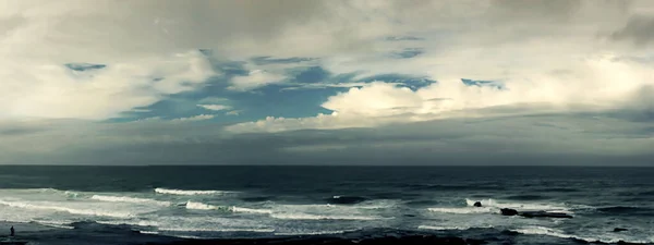Portekiz Atlantik Kıyısında Deniz Manzarası — Stok fotoğraf