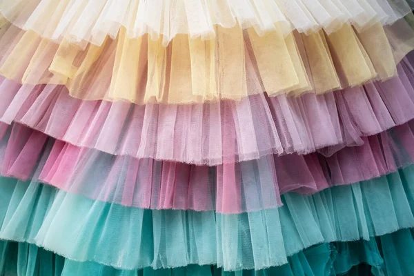 Fondo Texturizado Multicolor Tela Los Detalles Del Vestido Hermoso Brillante — Foto de Stock